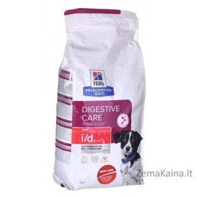 HILL'S Prescription Diet Mini i/d Stress Canine - Sausas šunų maistas - 3kg