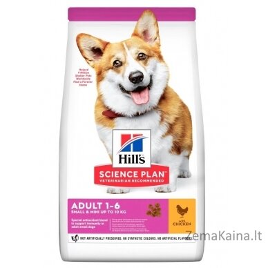 Hill's SP small & mini adult, chicken, dla psa 1.5 kg