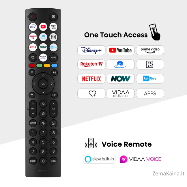 Hisense 65U6NQ televizorius 165,1 cm (65") 4K Ultra HD Smart TV „Wi-Fi“ Pilka 600 cd/m² 2