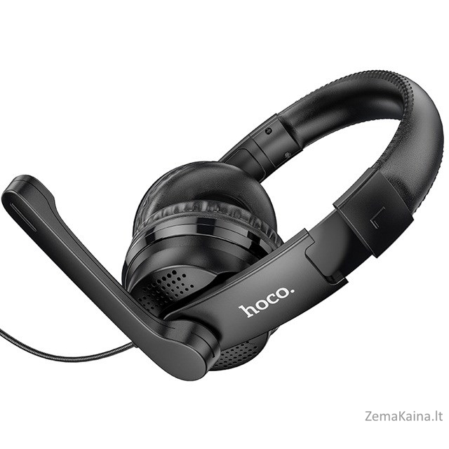 Hoco W103 Magic Tour Žaidimų ausinių lizdo kabelis 3,5 In-Ear juodas 1