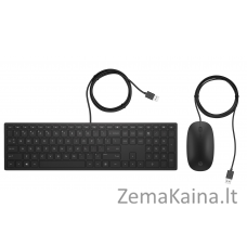 HP Pavilion 400 klaviatūra USB Juoda