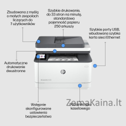 HP LaserJet Pro MFP 3102fdn Printer