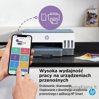 HP 725 Terminis rašalinis A4 4800 x 1200 DPI 15 ppm „Wi-Fi“ 13