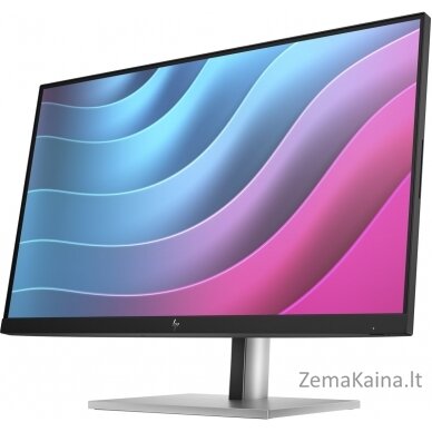 HP E-Series E24 G5 kompiuterio monitorius 60,5 cm (23.8") 1920 x 1080 pikseliai „Full HD“ LED Sidabras, Juoda 8