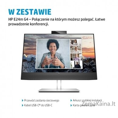 HP E24m G4 FHD USB-C Conferencing Monitor 3