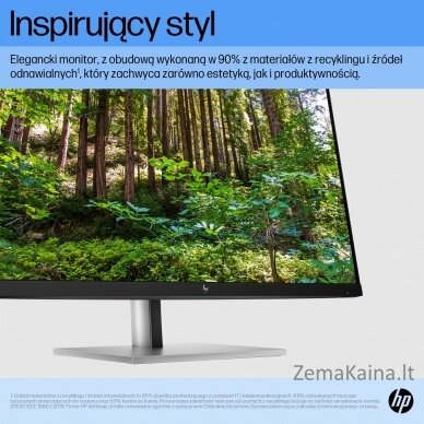 HP E27 G5 68,6 cm (27") 1920 x 1080 pikseliai „Full HD“ LED Juoda 7