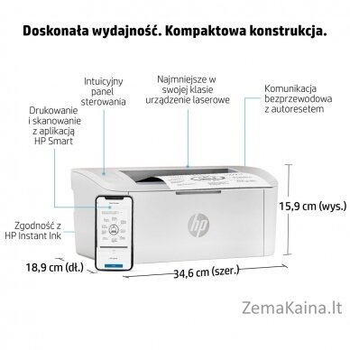 HP LaserJet M110w 600 x 600 DPI A4 „Wi-Fi“ 9