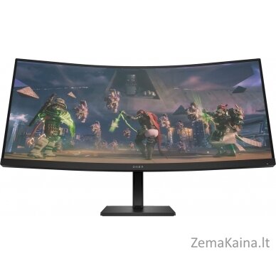 HP OMEN by HP 34c kompiuterio monitorius 86,4 cm (34") 3440 x 1440 pikseliai Wide Quad HD LED Juoda