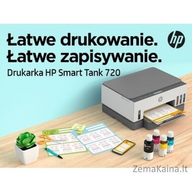 HP Smart Tank 720 Terminis rašalinis A4 4800 x 1200 DPI 15 ppm „Wi-Fi“ 7