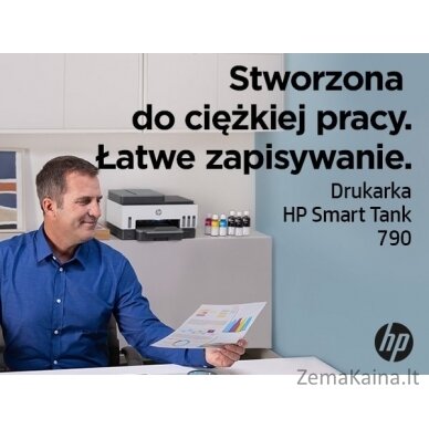 HP Smart Tank 790 All-in-One Terminis rašalinis A4 4800 x 1200 DPI 15 ppm „Wi-Fi“ 10