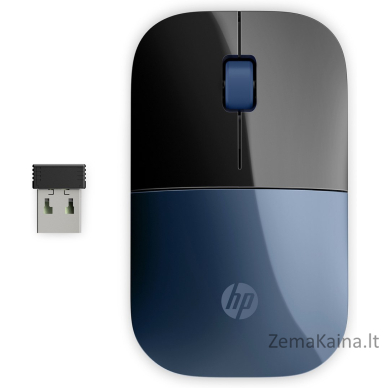 HP Z3700 kompiuterio pelė Abiems rankoms Radijo dažnio belaidė Optinis 1200 DPI