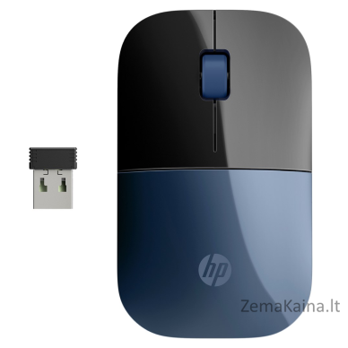 HP Z3700 kompiuterio pelė Abiems rankoms Radijo dažnio belaidė Optinis 1200 DPI 1