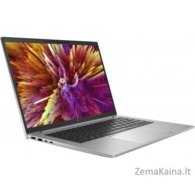 HP ZBook Firefly G10 Intel® Core™ i7 i7-1365U Mobili darbo stotis 35,6 cm (14") Jutiklinis ekranas WUXGA 16 GB DDR5-SDRAM 1 TB SSD NVIDIA RTX A500 Wi-Fi 6E (802.11ax) Windows 11 Pro Sidabras 2