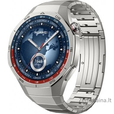 „Huawei Watch GT 5 Pro Elite Smartwatch Silver“ (55020DKB)