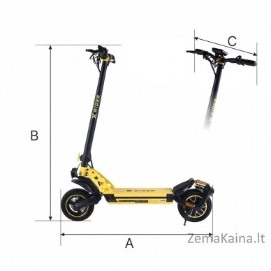 Hulajnoga Elektryczna Terenowo - Sportowa XRIDER F10 18,4 Ah 800 W 1