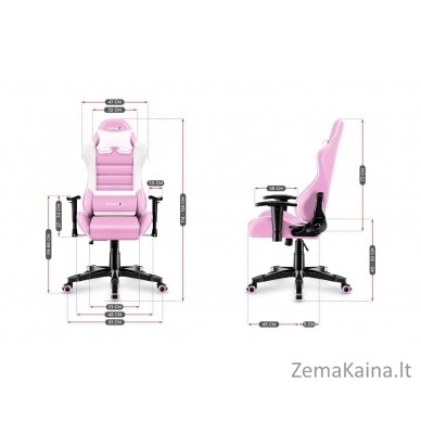 „Huzaro HZ-Ranger 6.0 PINK“ žaidimų kėdė vaikams 6