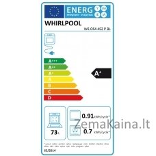 Įmontuojama elektrinė orkaitė Whirlpool W6 OS4 4S2 P BL