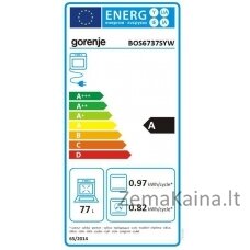 Įmontuojama orkaitė Gorenje BOS6737SYW