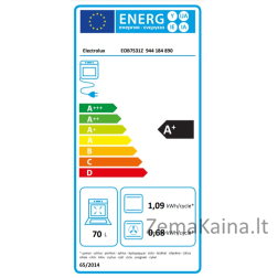 Įmontuojama garinė orkaitė Electrolux EOB7S31Z