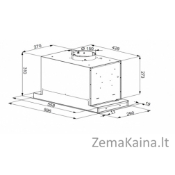 Įmontuojamas gartraukis Schlosser HL 60 TCBLA