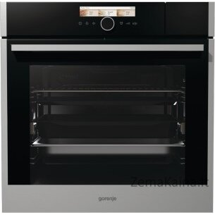 Įmontuojama orkaitė su garų funkcija Gorenje BCS798S24X