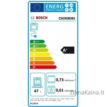 Įmontuojamoji orkaitė su garų funkcija Bosch CSG958DB1 10