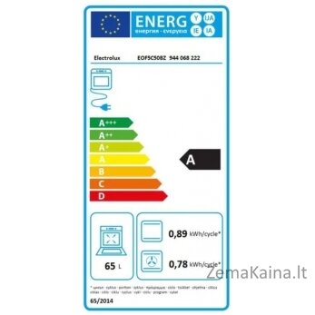 Įmontuojama orkaitė Electrolux EOF5C50BZ 1