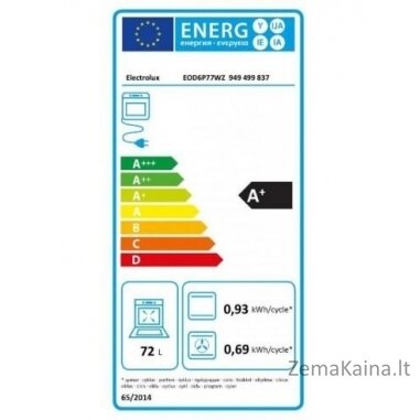 Įmontuojama orkaitė Electrolux EOD6P77WZ (su maisto termometru) 1