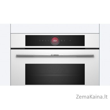 Įmontuojama kompaktiška orkaitė, Bosch CMG7241W1, su mikrobangų funkcija 1