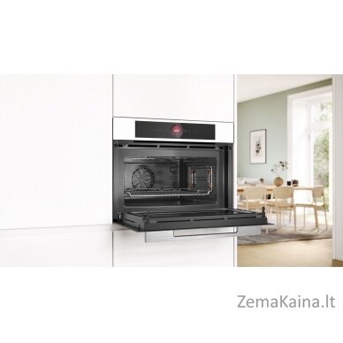 Įmontuojama kompaktiška orkaitė, Bosch CMG7241W1, su mikrobangų funkcija 3