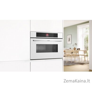 Įmontuojama kompaktiška orkaitė, Bosch CMG7241W1, su mikrobangų funkcija 4