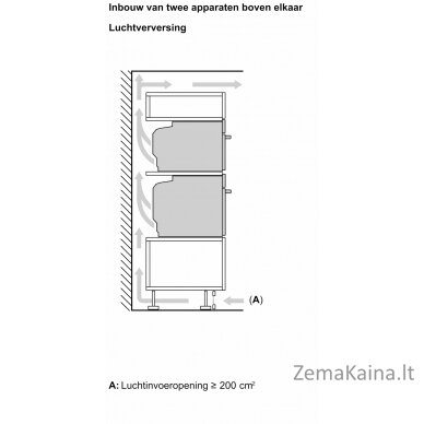 Įmontuojama kompaktiška orkaitė Siemens CB734G1B1 2