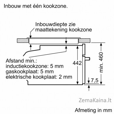 Įmontuojama kompaktiška orkaitė Siemens CB734G1B1 8