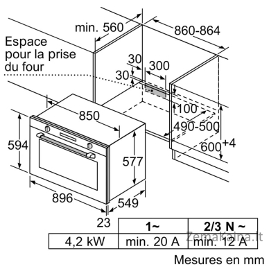 Įmontuojama orkaitė BOSCH VBD5780S0 5