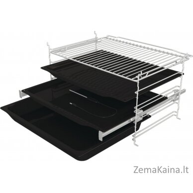 Įmontuojama orkaitė Gorenje BPS6747A06BG, su pirolize 2