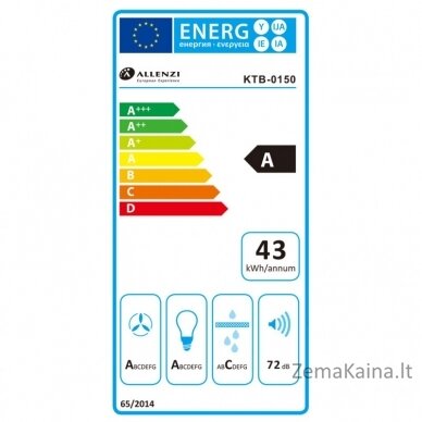 Įmontuojamas gartraukis Allenzi KTB-0150, balta 1