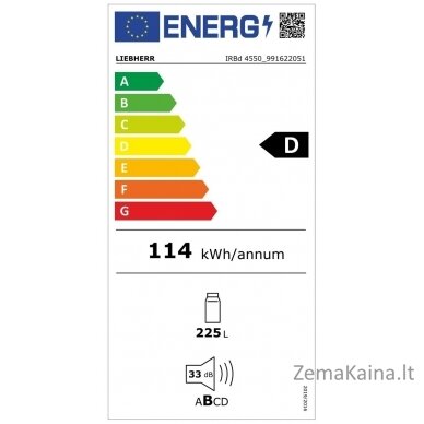 Įmontuojamas šaldytuvas Liebherr IRBd 4550 1