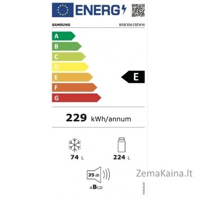 Įmontuojamas šaldytuvas Samsung BRB30615EWW 7