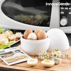 InnovaGoods mikrobangų krosnelė Mikrobangų kiaušinių viryklė su receptais Boilegg InnovaGoods Bb_V0101051 (atnaujinta A)