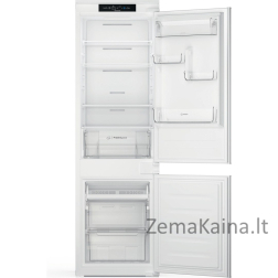Indesit INC18 T311 šaldytuvas-šaldiklis Įmontuoti 250 L F Balta