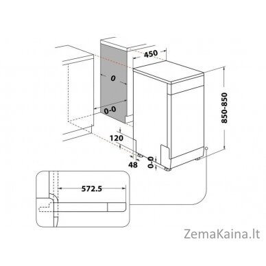 Indaplovė INDESIT DF9E 1B10 4