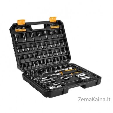 Įrankių komplektas Deko Tools Hand Tool Set DKAT108, 108 vnt 2