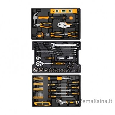 Įrankių komplektas Deko Tools Hand Tool Set DKMT95, 95 vnt 5