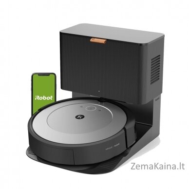 iRobot Roomba i1+ robotas dulkių siurblys 0,4 L Bemaišis Pilka