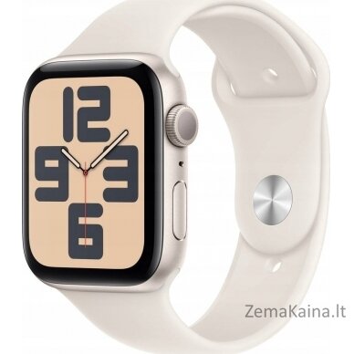 Išmanusis laikrodis Apple Watch SE Gen.2 GPS 44mm Starlight Alu Sport M/L Beige (MXEV3)