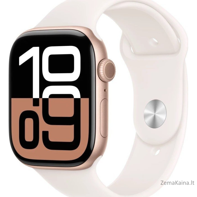 Išmanusis laikrodis Apple Watch 10 GPS + Cellular 46mm Rose Gold Alu S/M Pink (MWY63ET/A)