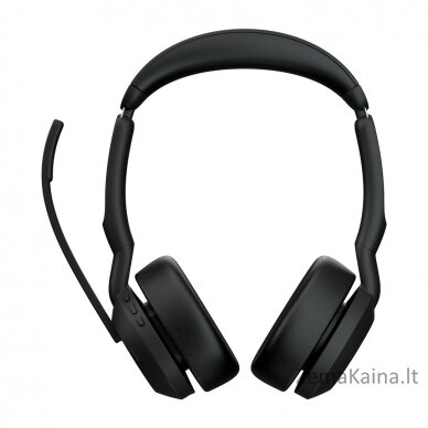 Jabra 25599-989-999 Ausinės be mikrofono ir ausinės su mikrofonu Laisvų rankų įranga Bevielis Su lankeliu Biuras / skambučių centras Bluetooth Įkrovimo stovas Juoda 1