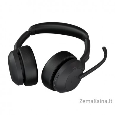 Jabra 25599-989-999 Ausinės be mikrofono ir ausinės su mikrofonu Laisvų rankų įranga Bevielis Su lankeliu Biuras / skambučių centras Bluetooth Įkrovimo stovas Juoda 2