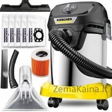 Karcher Sauso-drėgno valymo siurblys pramoninis dulkių siurblys Karcher KWD 3 S V15420 Limited Edition