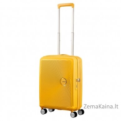 Kabinowa walizka American Tourister Soundbox EXP - golden yellow 1